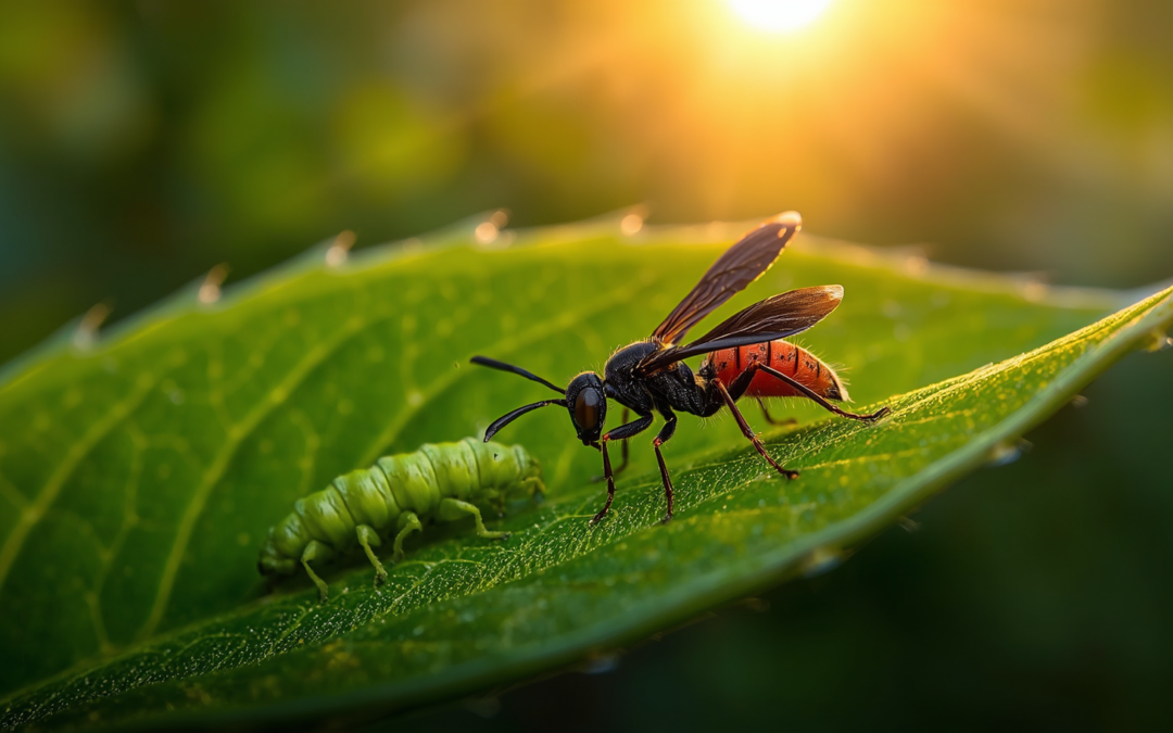 Your Plant Called for Backup. The Wasp Showed Up.